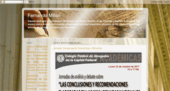 Desktop Screenshot of millanfernando.blogspot.com
