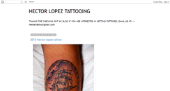 Desktop Screenshot of hectorlopeztattoos.blogspot.com