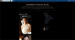 Desktop Screenshot of gardnerstudios.blogspot.com