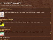 Tablet Screenshot of club-atletismo-viso.blogspot.com