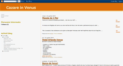 Desktop Screenshot of cazare-in-venus.blogspot.com