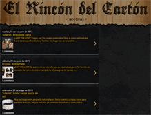 Tablet Screenshot of el-rincon-del-carton.blogspot.com