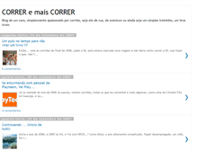 Tablet Screenshot of correremaiscorrer.blogspot.com