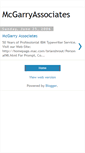 Mobile Screenshot of mcgarryassociates.blogspot.com