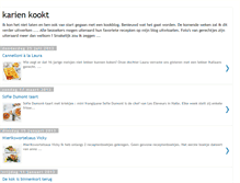 Tablet Screenshot of karienkookt.blogspot.com
