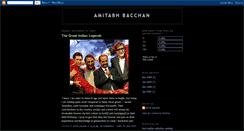 Desktop Screenshot of amitabbacchan.blogspot.com