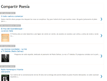 Tablet Screenshot of compartirpoesia.blogspot.com