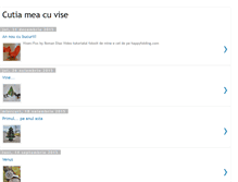 Tablet Screenshot of cutiameacuvise.blogspot.com