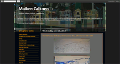 Desktop Screenshot of maiken-calkoen.blogspot.com