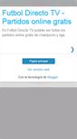 Mobile Screenshot of futboldirectotv.blogspot.com