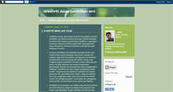 Desktop Screenshot of jehan-kreativitidalampendidikanseni.blogspot.com