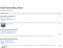 Tablet Screenshot of multigenrebassmusic.blogspot.com