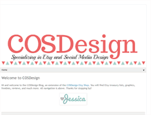 Tablet Screenshot of cosdesign.blogspot.com