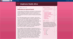 Desktop Screenshot of anglicansreallyalive.blogspot.com