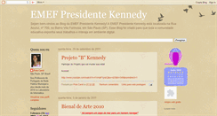 Desktop Screenshot of emefpresidentekennedy.blogspot.com