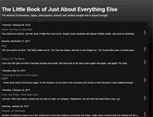 Tablet Screenshot of justabouteverythingelse.blogspot.com