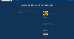 Desktop Screenshot of cambiarcolorfb.blogspot.com