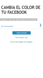 Mobile Screenshot of cambiarcolorfb.blogspot.com