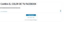 Tablet Screenshot of cambiarcolorfb.blogspot.com