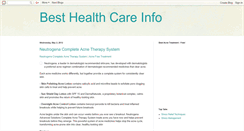 Desktop Screenshot of besthealthcare-info.blogspot.com