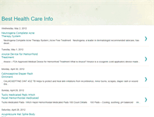 Tablet Screenshot of besthealthcare-info.blogspot.com