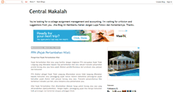 Desktop Screenshot of centralmakalah.blogspot.com