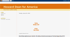 Desktop Screenshot of dean4america.blogspot.com