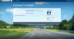 Desktop Screenshot of condonestualegria.blogspot.com