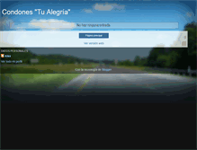 Tablet Screenshot of condonestualegria.blogspot.com