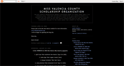Desktop Screenshot of missvalenciacounty.blogspot.com