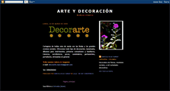 Desktop Screenshot of decorartemarcela.blogspot.com