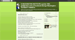 Desktop Screenshot of georgewashingtoninstitute-leticia.blogspot.com