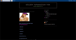 Desktop Screenshot of gulsenfanclub.blogspot.com