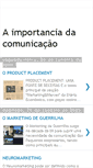 Mobile Screenshot of aimportanciadacomunicao.blogspot.com