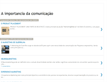 Tablet Screenshot of aimportanciadacomunicao.blogspot.com