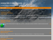 Tablet Screenshot of derecho-para-todos.blogspot.com