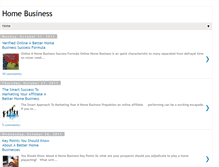 Tablet Screenshot of better-home-business.blogspot.com