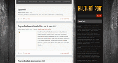 Desktop Screenshot of kulturniportal.blogspot.com