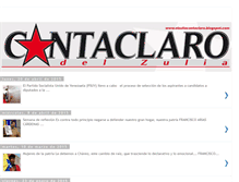 Tablet Screenshot of elzuliacantaclaro.blogspot.com