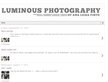 Tablet Screenshot of luminous-photography.blogspot.com