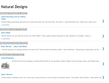 Tablet Screenshot of designsnatural.blogspot.com