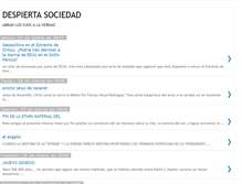 Tablet Screenshot of despiertasociedad.blogspot.com