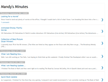 Tablet Screenshot of mandydyck.blogspot.com