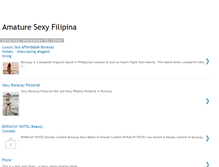 Tablet Screenshot of amature-sexy-filipina.blogspot.com