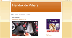 Desktop Screenshot of hendrik-devilliers.blogspot.com