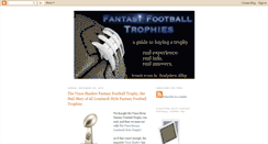 Desktop Screenshot of fantasyfootballtrophies.blogspot.com