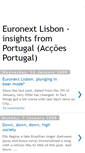 Mobile Screenshot of euronextlisboa.blogspot.com
