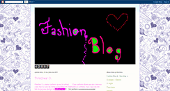 Desktop Screenshot of fashionblogju.blogspot.com