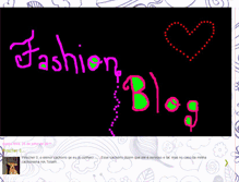Tablet Screenshot of fashionblogju.blogspot.com