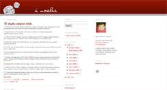 Desktop Screenshot of inoelis.blogspot.com